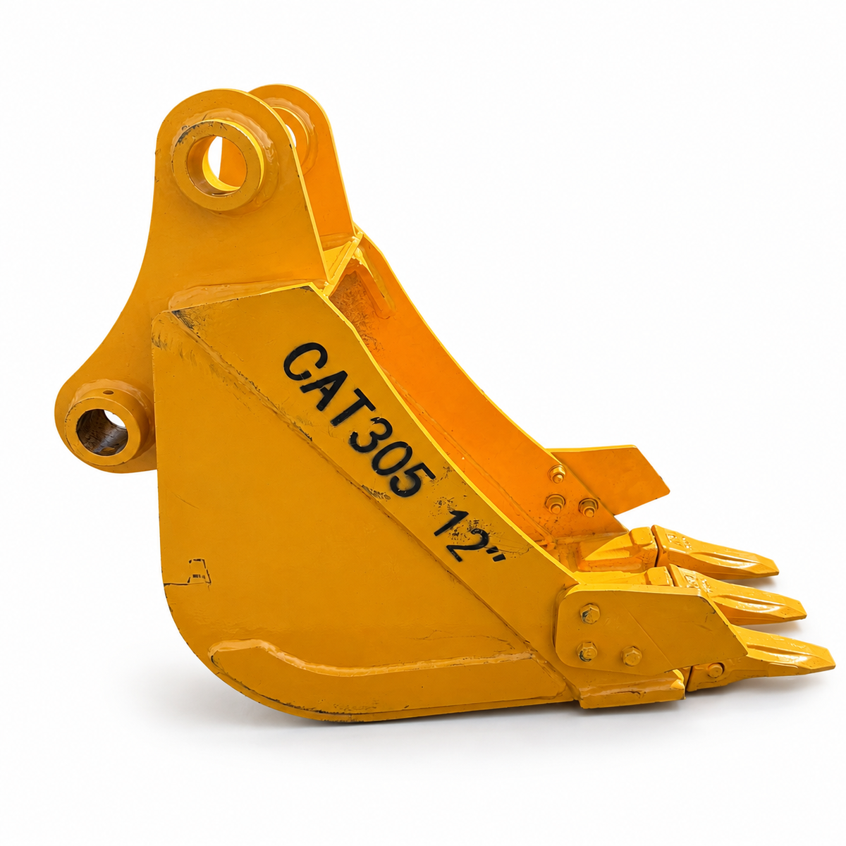 LandTuff™ 12" Mini Excavator Digging Bucket – Fits CAT 305