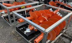 LandTuff™ Hydraulic Skid Steer Auger Drive with 3 Bits