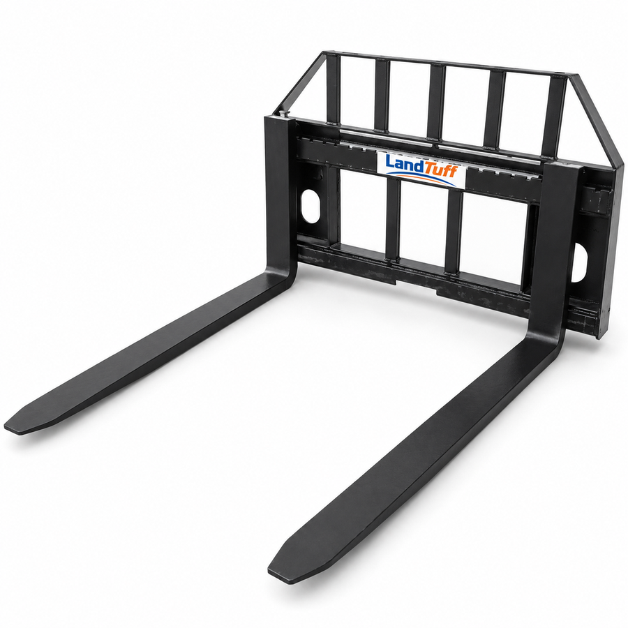 LandTuff™ 60" Skid Steer Pallet Forks – 4,000 lb