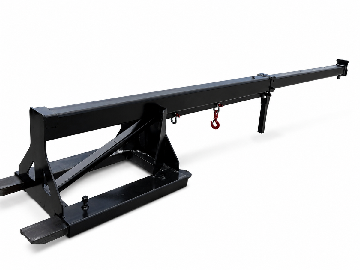 LandTuff™ Telescoping Forklift Boom Attachment