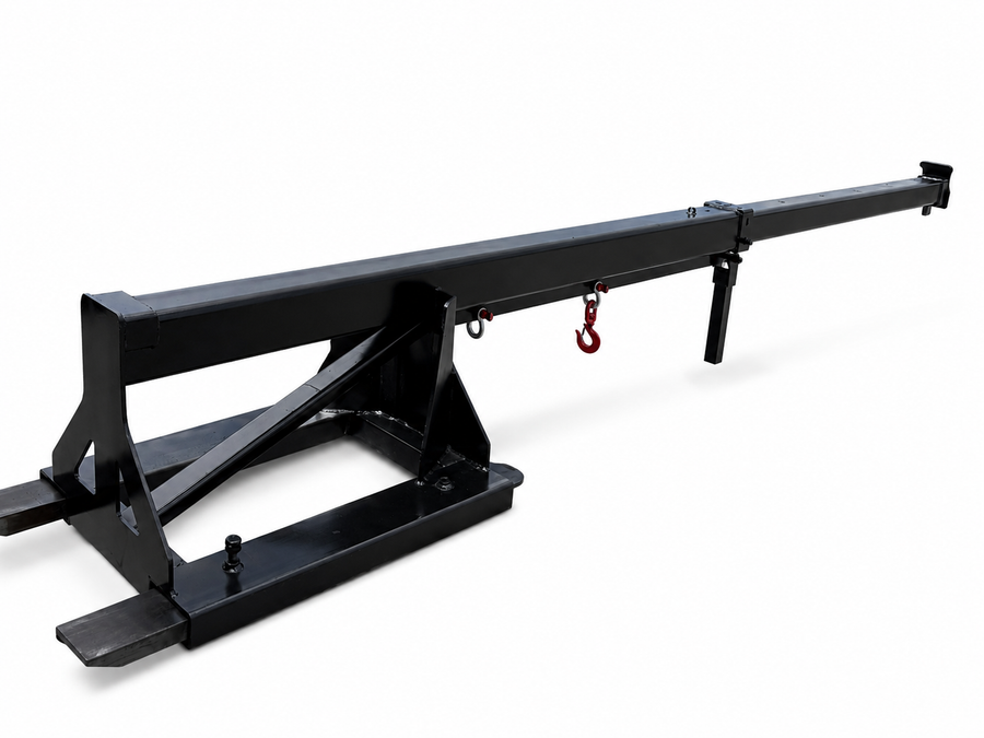 LandTuff™ Telescoping Forklift Boom Attachment