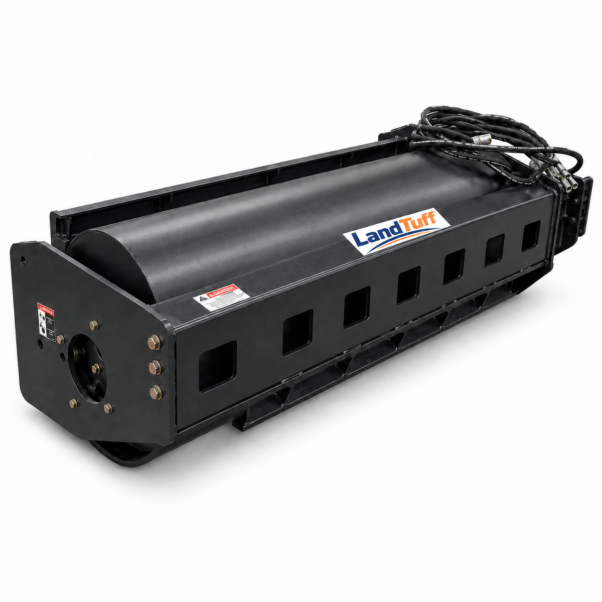 LandTuff™ 72" Smooth Drum Skid Steer Vibratory Roller
