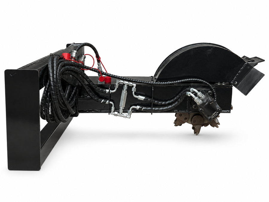 LandTuff™ Straight Hydraulic Skid Steer Stump Grinder