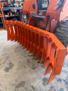 LandTuff™ 72" Skid Steer Root Rake
