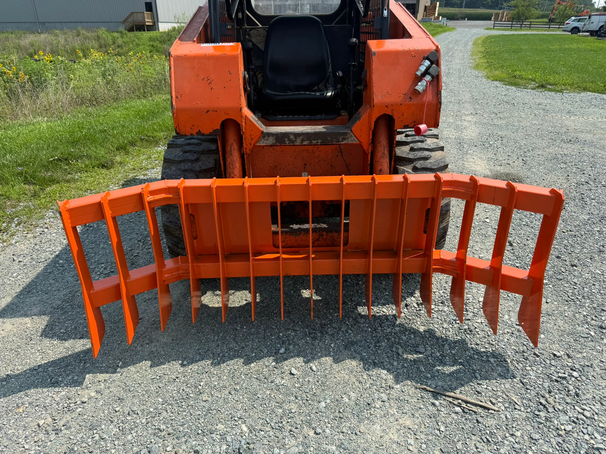 LandTuff™ 72" Skid Steer Root Rake