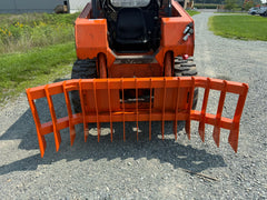 LandTuff™ 72" Skid Steer Root Rake