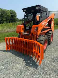 LandTuff™ 72" Skid Steer Root Rake