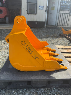 LandTuff™ 24" Mini Excavator Digging Bucket – Fits CAT 305