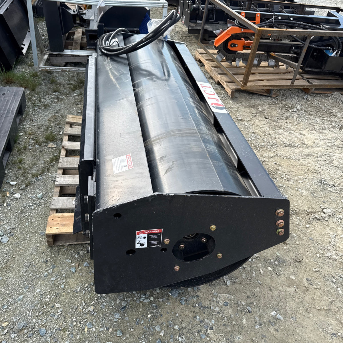 LandTuff™ 72" Smooth Drum Skid Steer Vibratory Roller