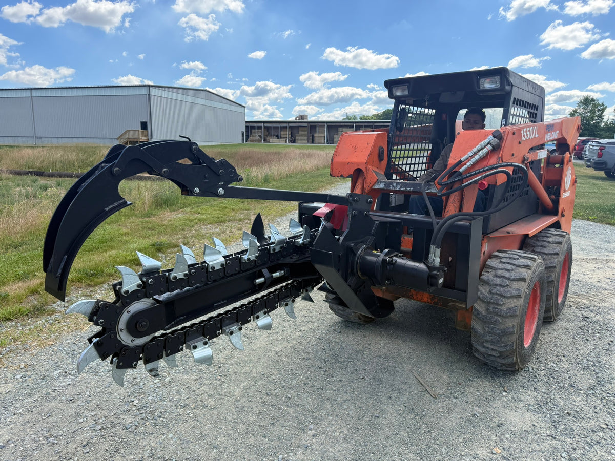 LandTuff™ 48" HD Hydraulic Skid Steer Trencher