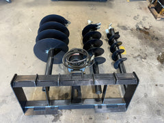 LandTuff™ HD Hydraulic Skid Steer Auger Drive with 3 Bits