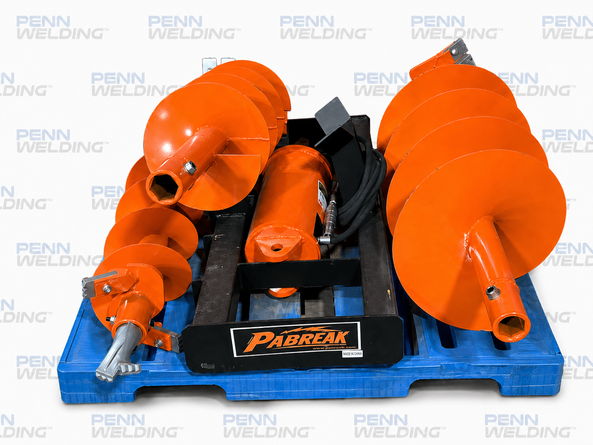 LandTuff™ Hydraulic Skid Steer Auger Drive with 3 Bits